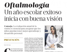 Leer noticia sobre:  18 de Julio 2024 
 Un año escolar exitoso inicia con buena visión. Periódico Listín Diario 