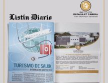  31 de Agosto 2018 
  Sección especial Turismo de Salud.  Listín Diario 