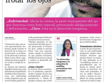 Leer noticia sobre:  30 de Septiembre 2024 
 Salud ocular en peligro si haces rutina el frotar los ojos. Periódico El Caribe 