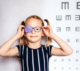 Lazy eye or amblyopia